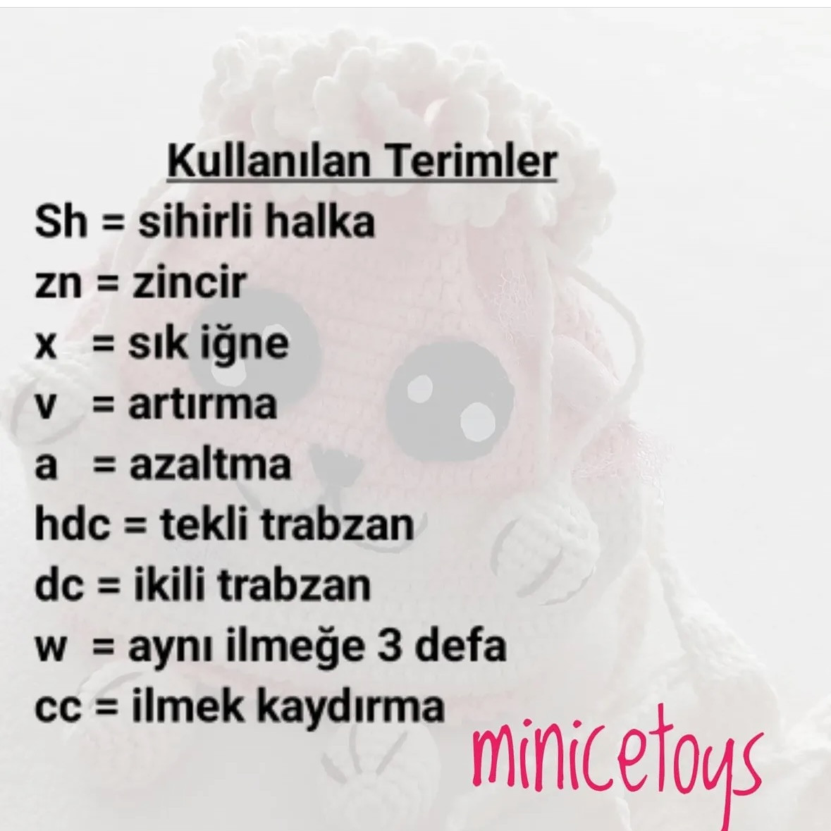 Ücretsiz Sevimli Bayram Kese Örgü Şeması