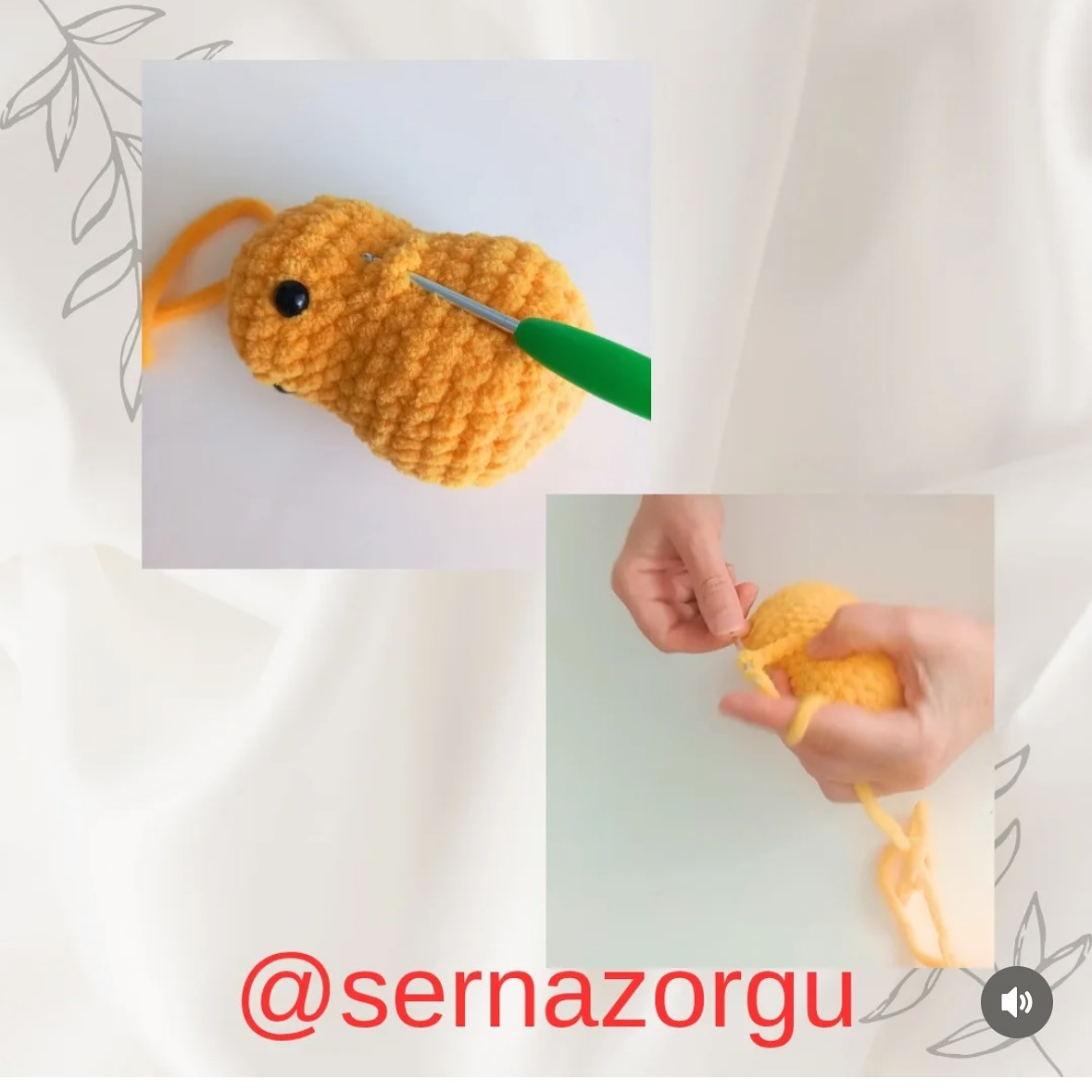 Ücretsiz Sevimli Civciv Örgü Şeması