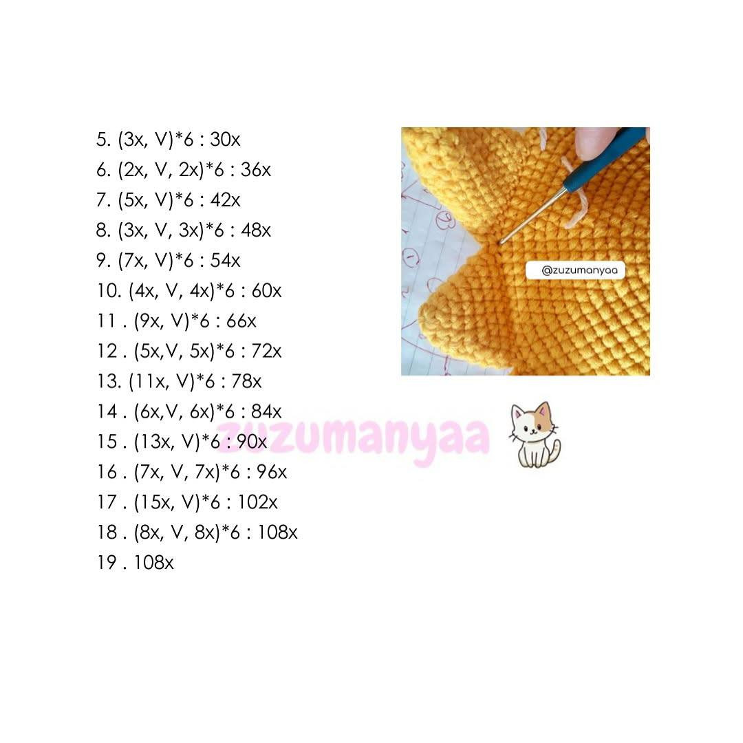 Ücretsiz Sevimli Güneş Amigurumi Tarifi