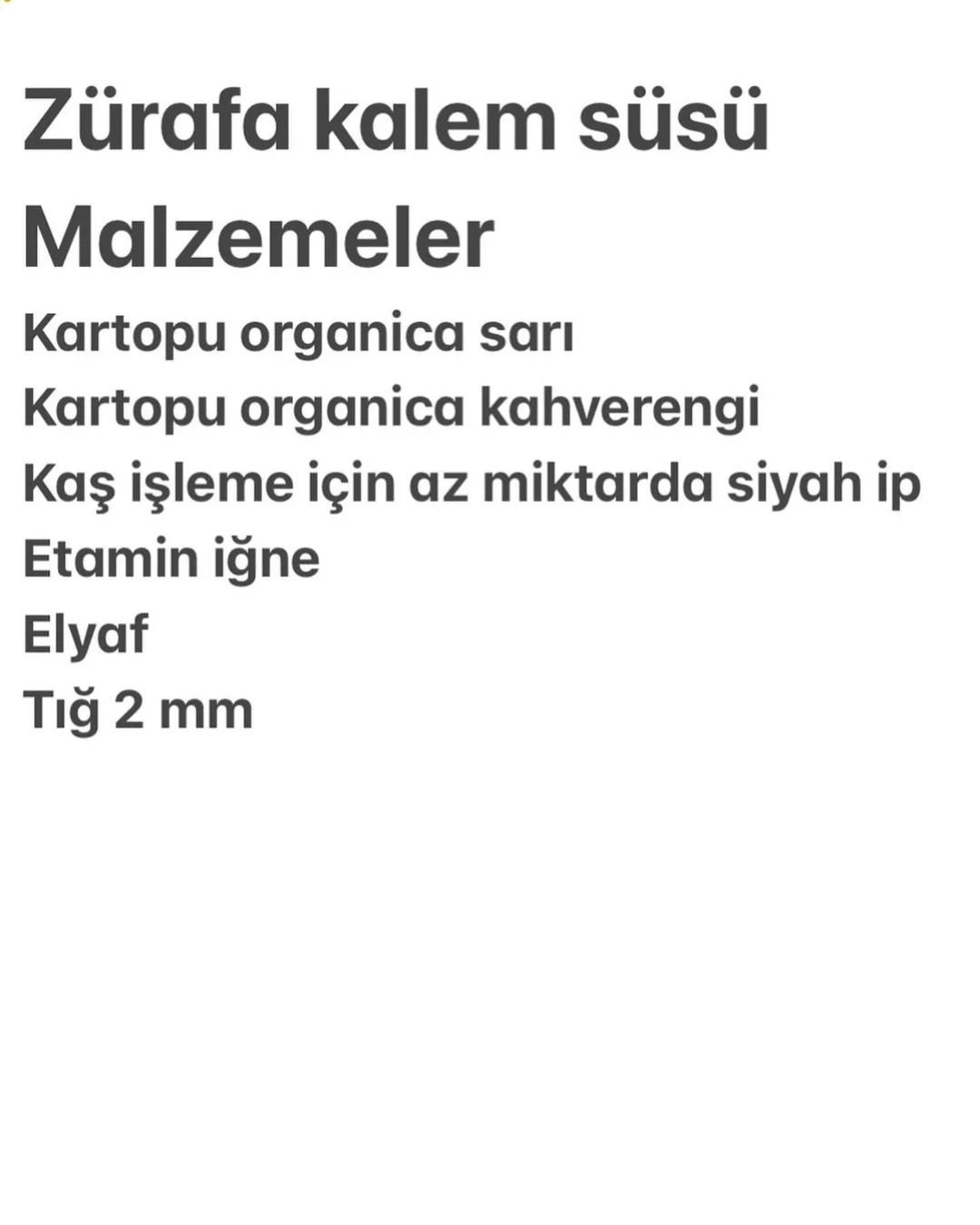 Ücretsiz sevimli zürafa kalem süsü amigurumi tarifi