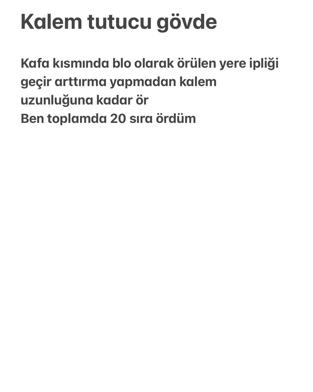 Ücretsiz sevimli zürafa kalem süsü amigurumi tarifi