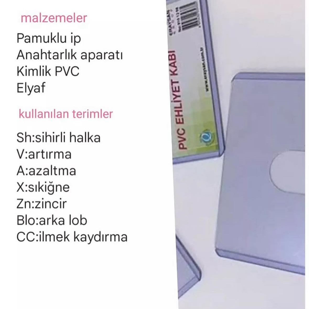 Ücretsiz Tığ İşi Resimli Anahtarlık Tarifi