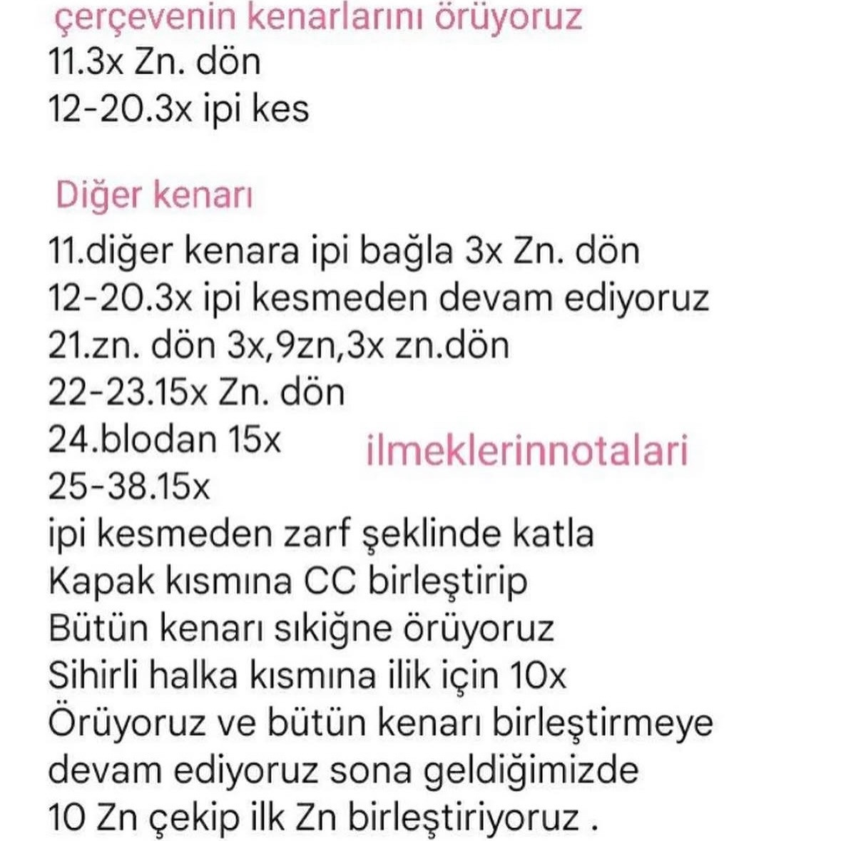 Ücretsiz Tığ İşi Resimli Anahtarlık Tarifi