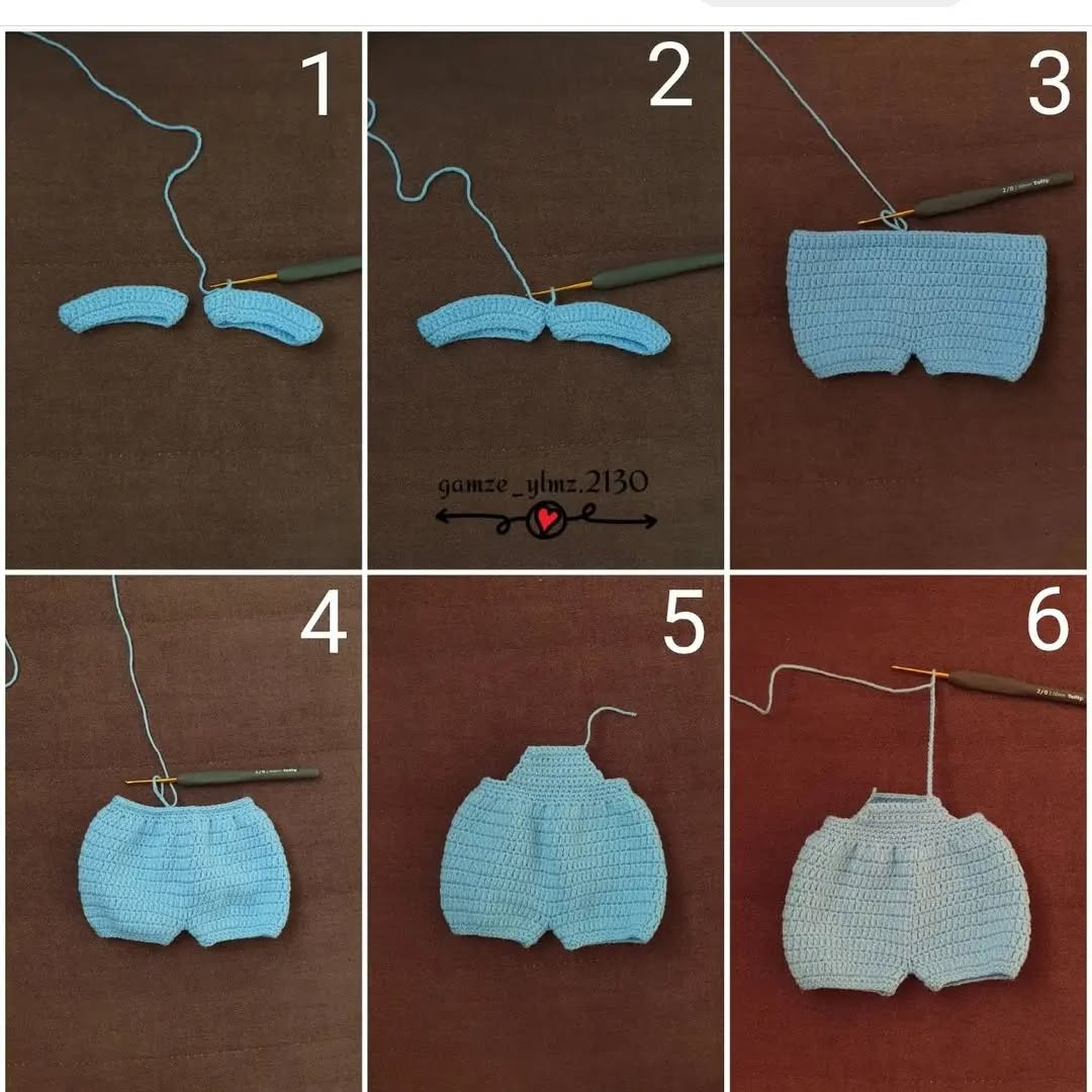 Ücretsiz Tunus ve Tunay Bebekler Tığ işi Şeması