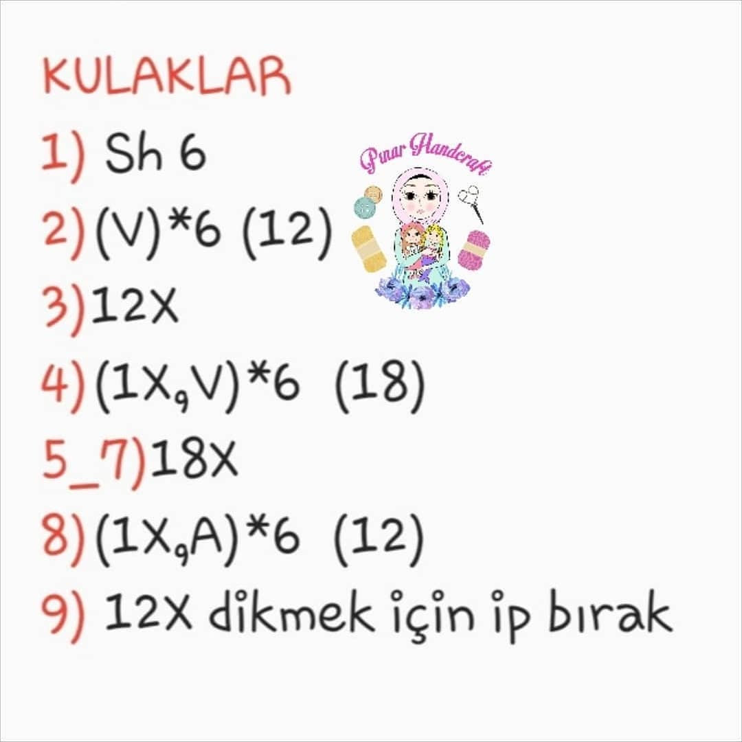 Ücretsiz Unicorn Kız Bebekler Tığ İşi Anlatımı