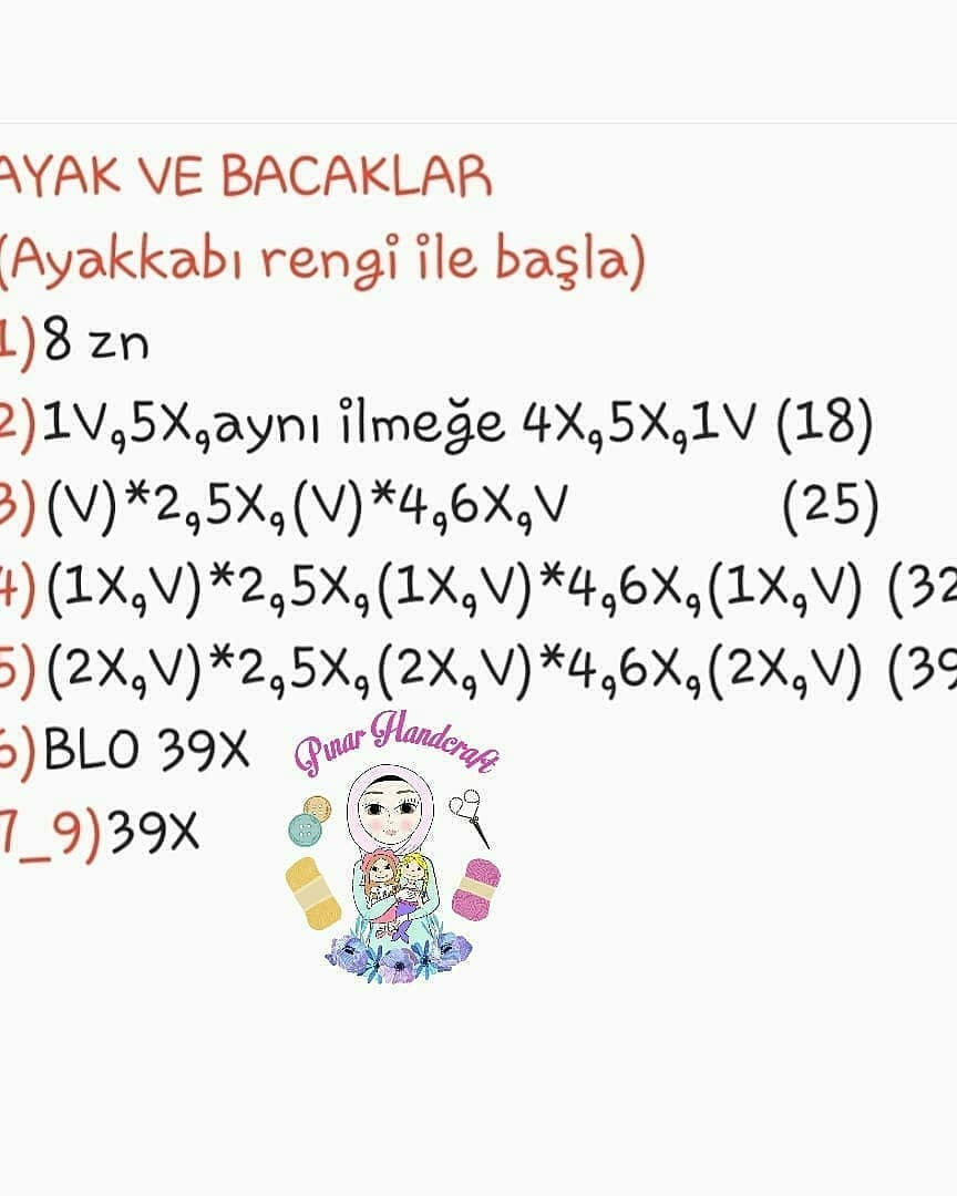 Ücretsiz Unicorn Kız Bebekler Tığ İşi Anlatımı
