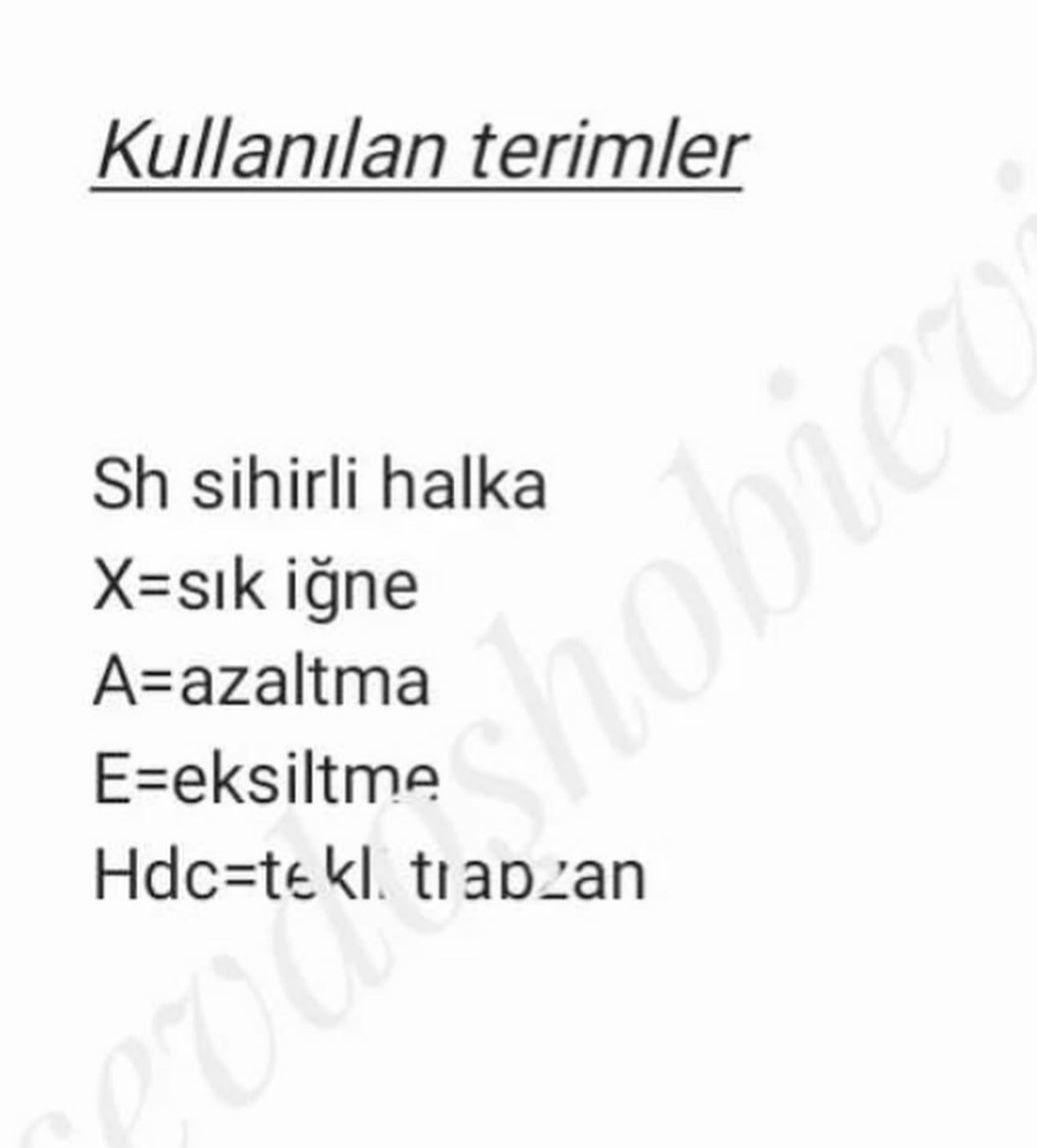 Ücretsiz Uykucu Ayraç Tığ İşi Şeması