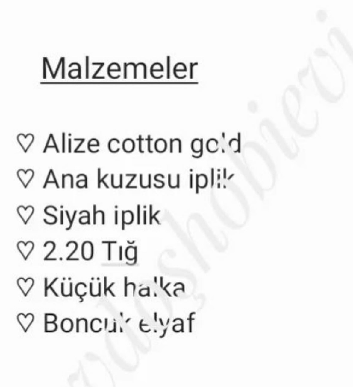 Ücretsiz Uykucu Ayraç Tığ İşi Şeması