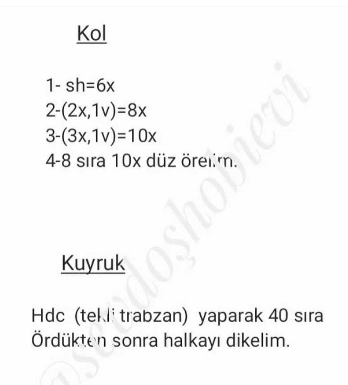 Ücretsiz Uykucu Ayraç Tığ İşi Şeması