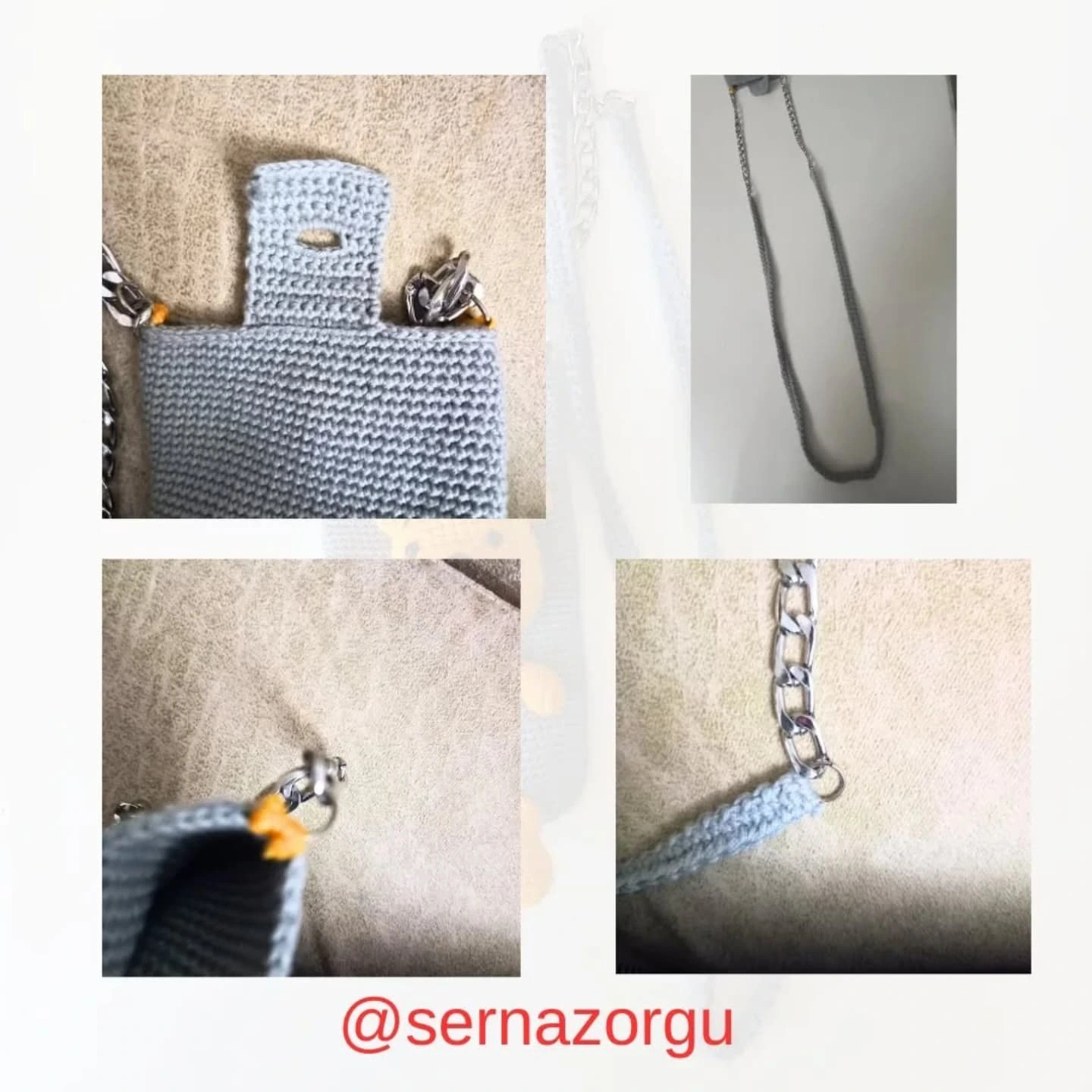 Ücretsiz Winnie Telefon Çantası Tığ İşi Tarifi