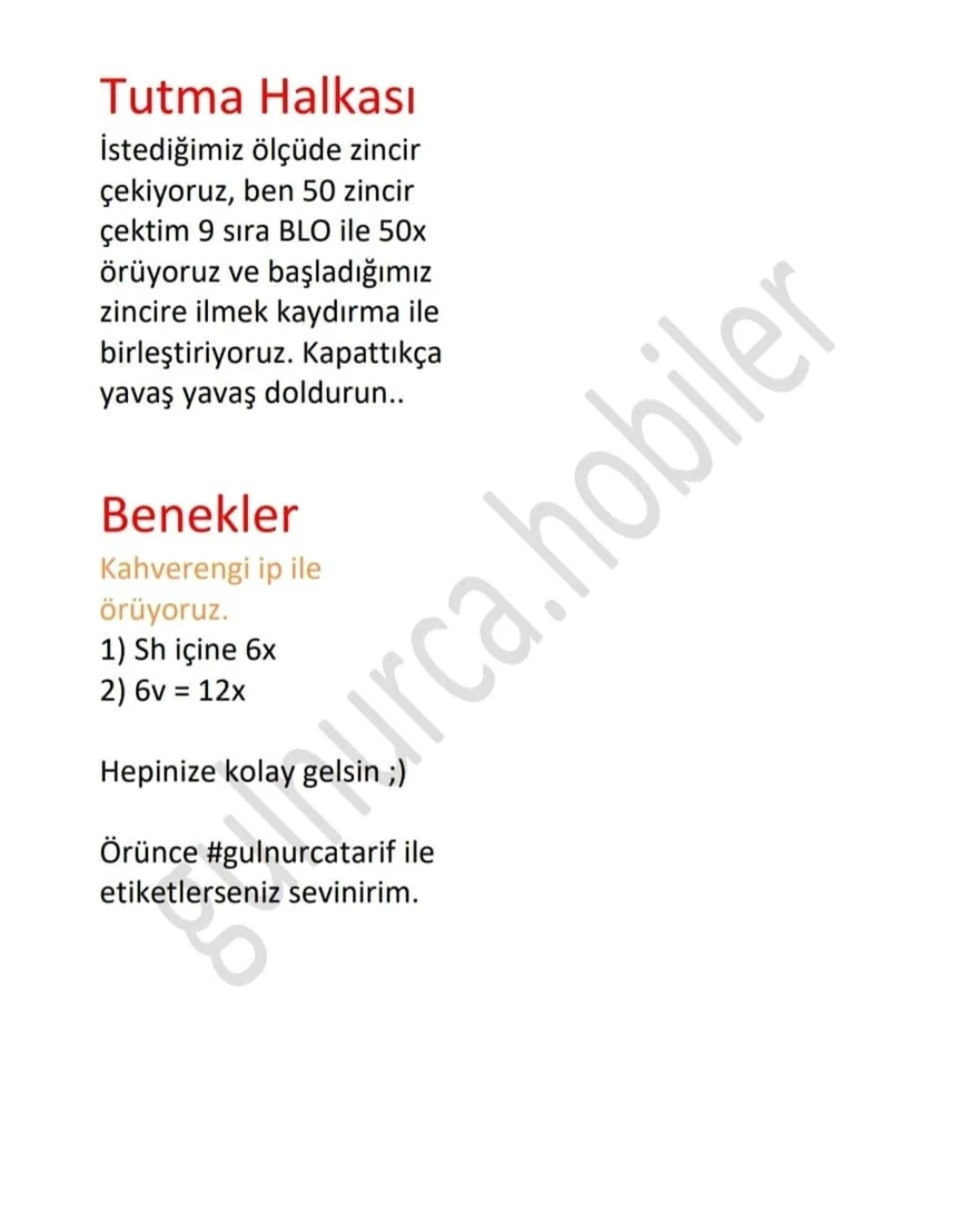 Ücretsiz Zürafa Bebek Çıngırak Örgü Şeması
