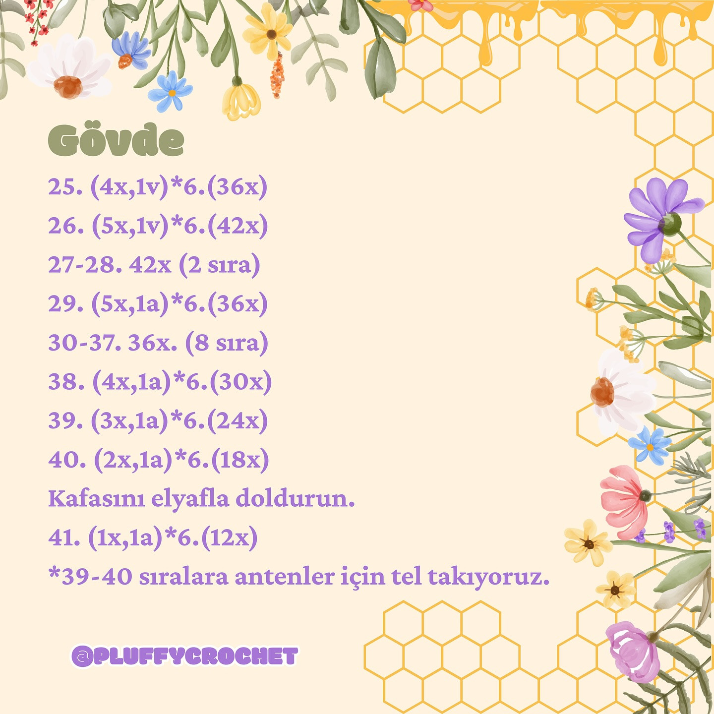 #ÜcretsizAyıcıkAmigurumiTarifi