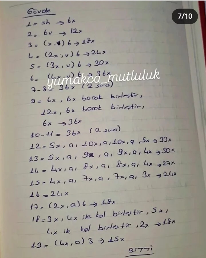 #ÜcretsizAyıcıkAmigurumiTarifi