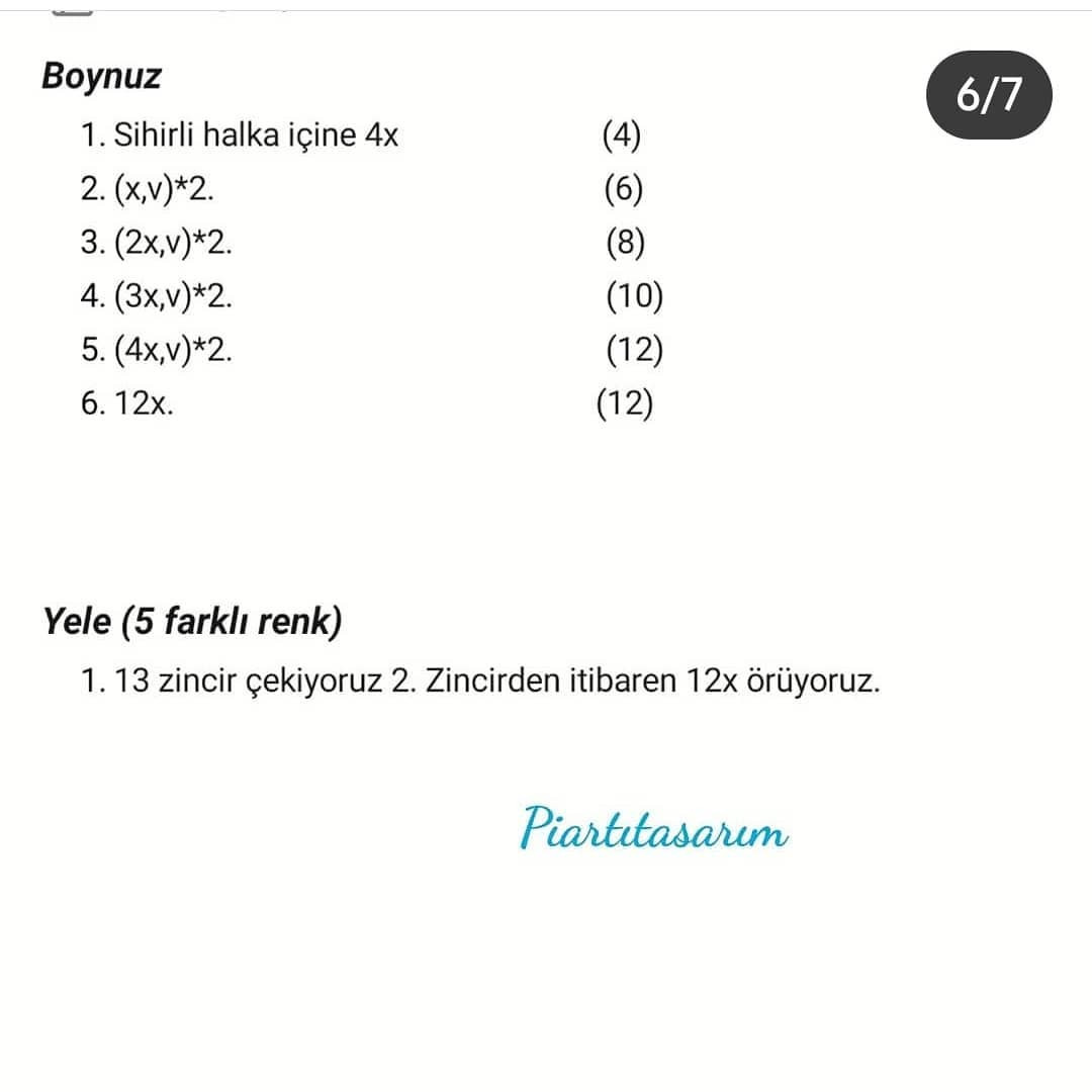 Unicorn Bardak Altlığı:  Ücretsiz Tığ İşi Şeması