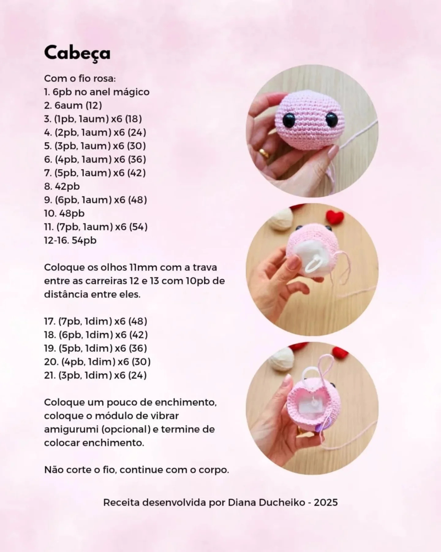 Ursinho Slim: Gráfico de Crochê Grátis!
