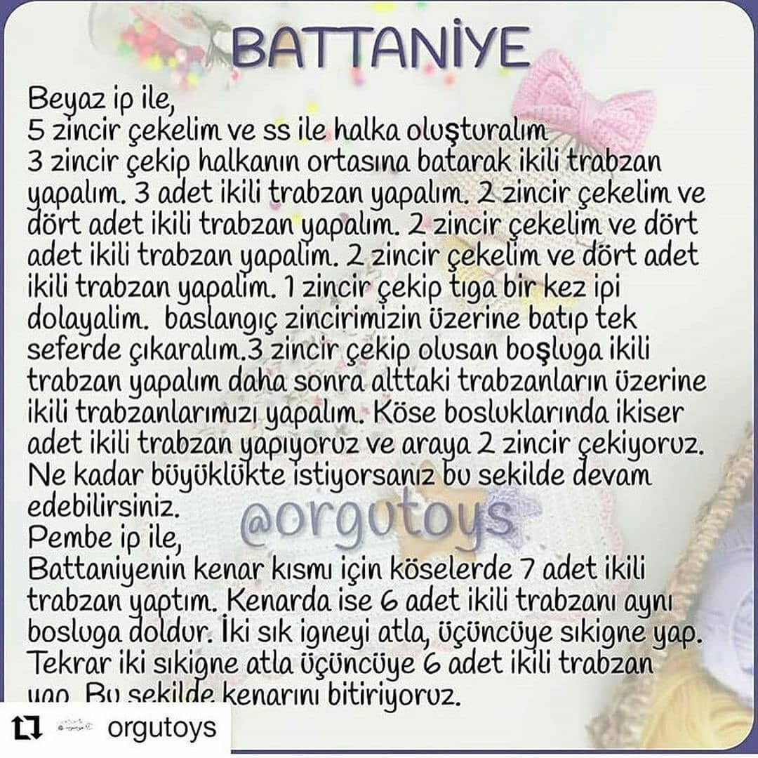 Uykucu Minik Battaniyesi 2. Bölüm Örgü Şeması