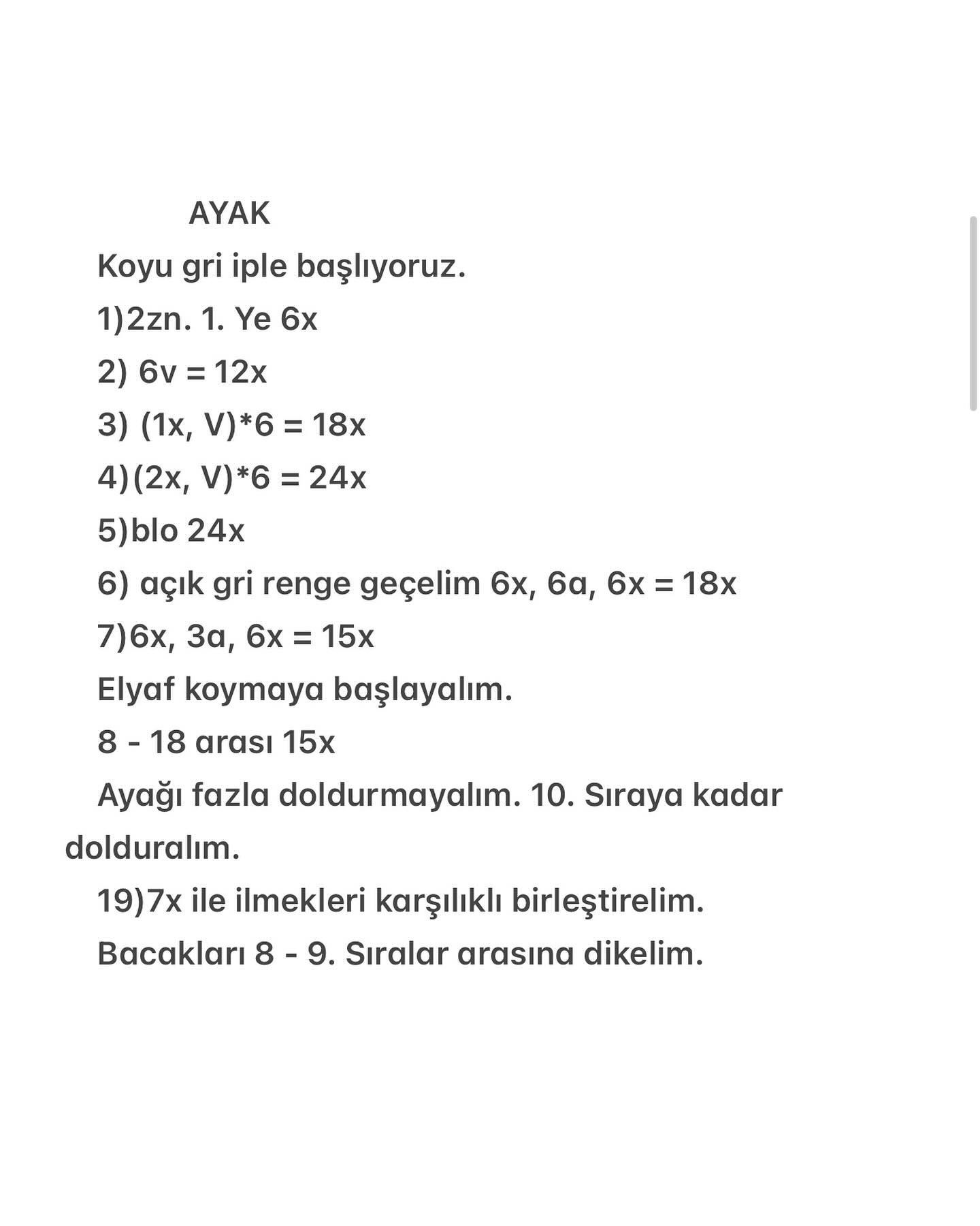 Uykucu Puf Köpük Şişle Örgü Tarifi: 2. Bölüm