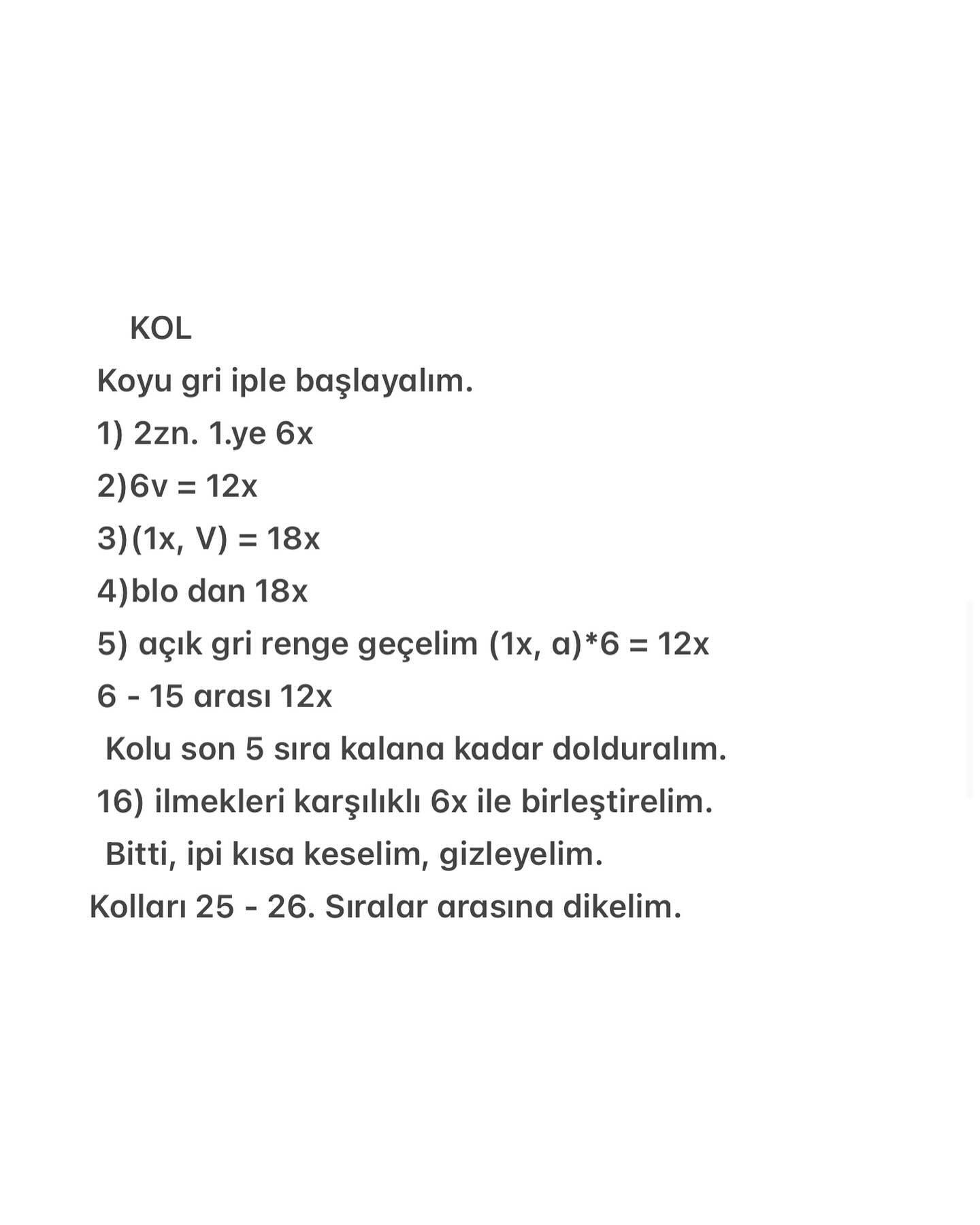 Uykucu Puf Köpük Şişle Örgü Tarifi: 2. Bölüm