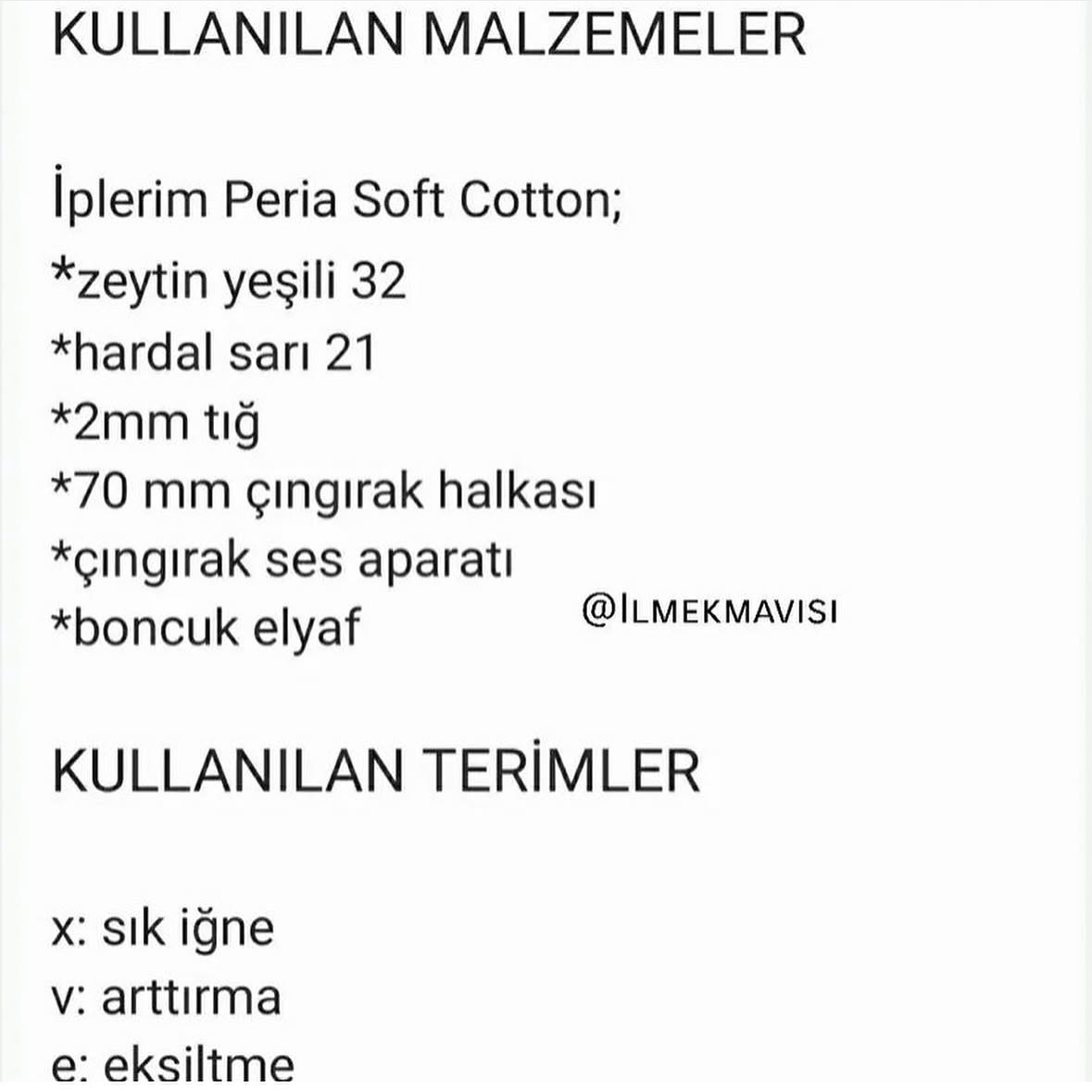 UYKUcu ŞIK Tavşan Çıngırak Şeması
