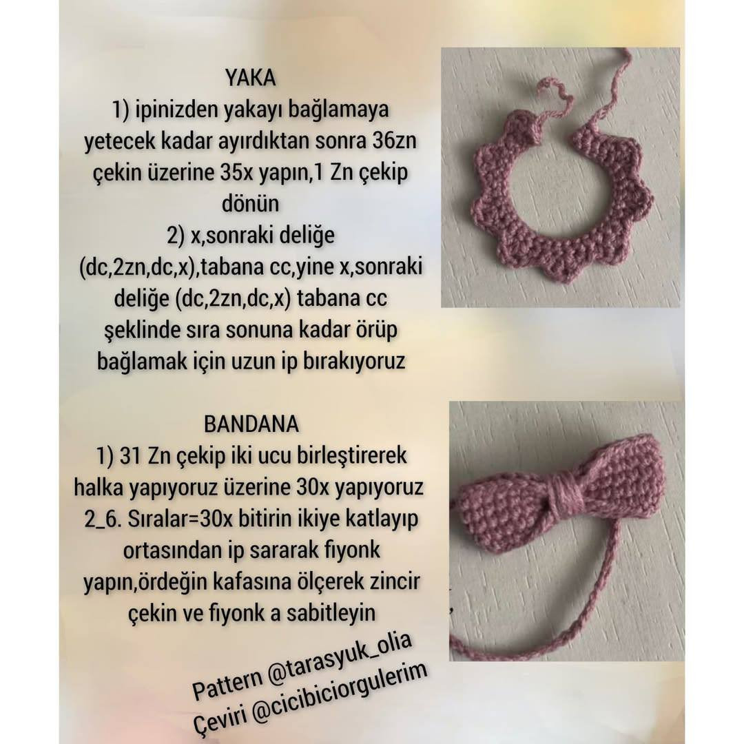 YAVRU ÖRDEKLER AMİGURUMİ ŞEMASI