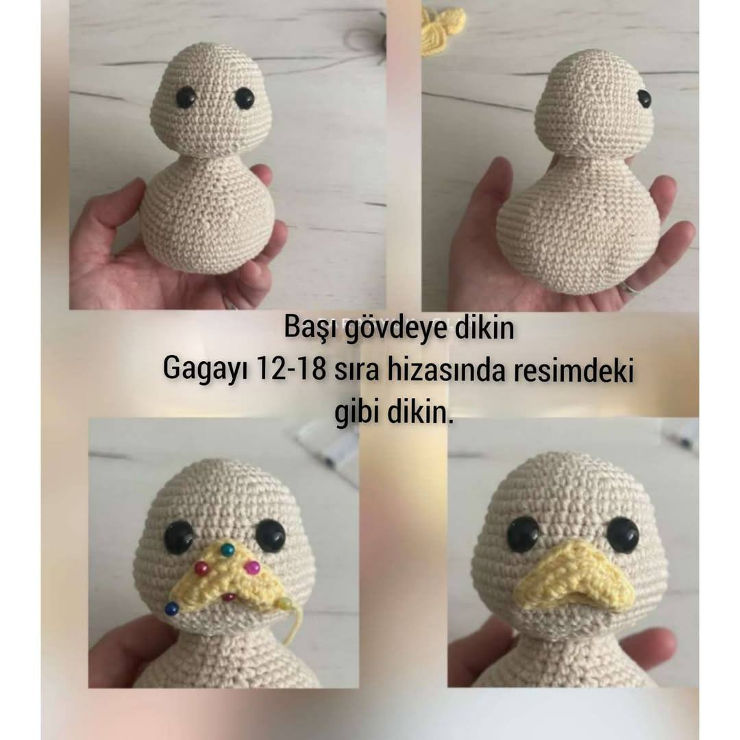 YAVRU ÖRDEKLER AMİGURUMİ ŞEMASI