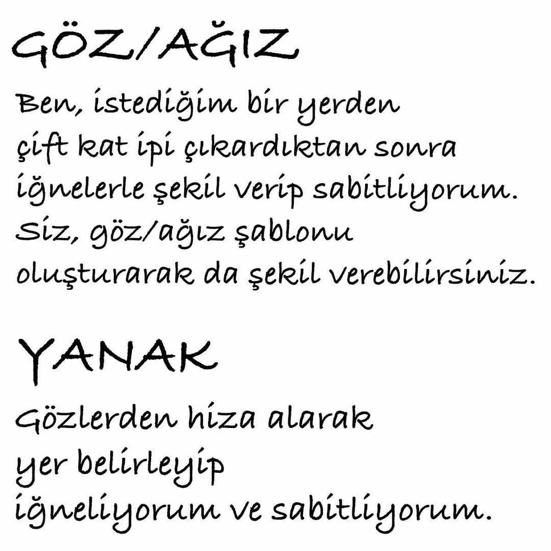 Yıldız Yastık Örgü Şeması: 1. Bölüm