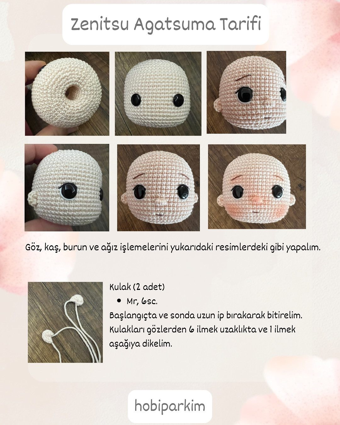 Zenitsu Agatsuma Amigurumi Şeması