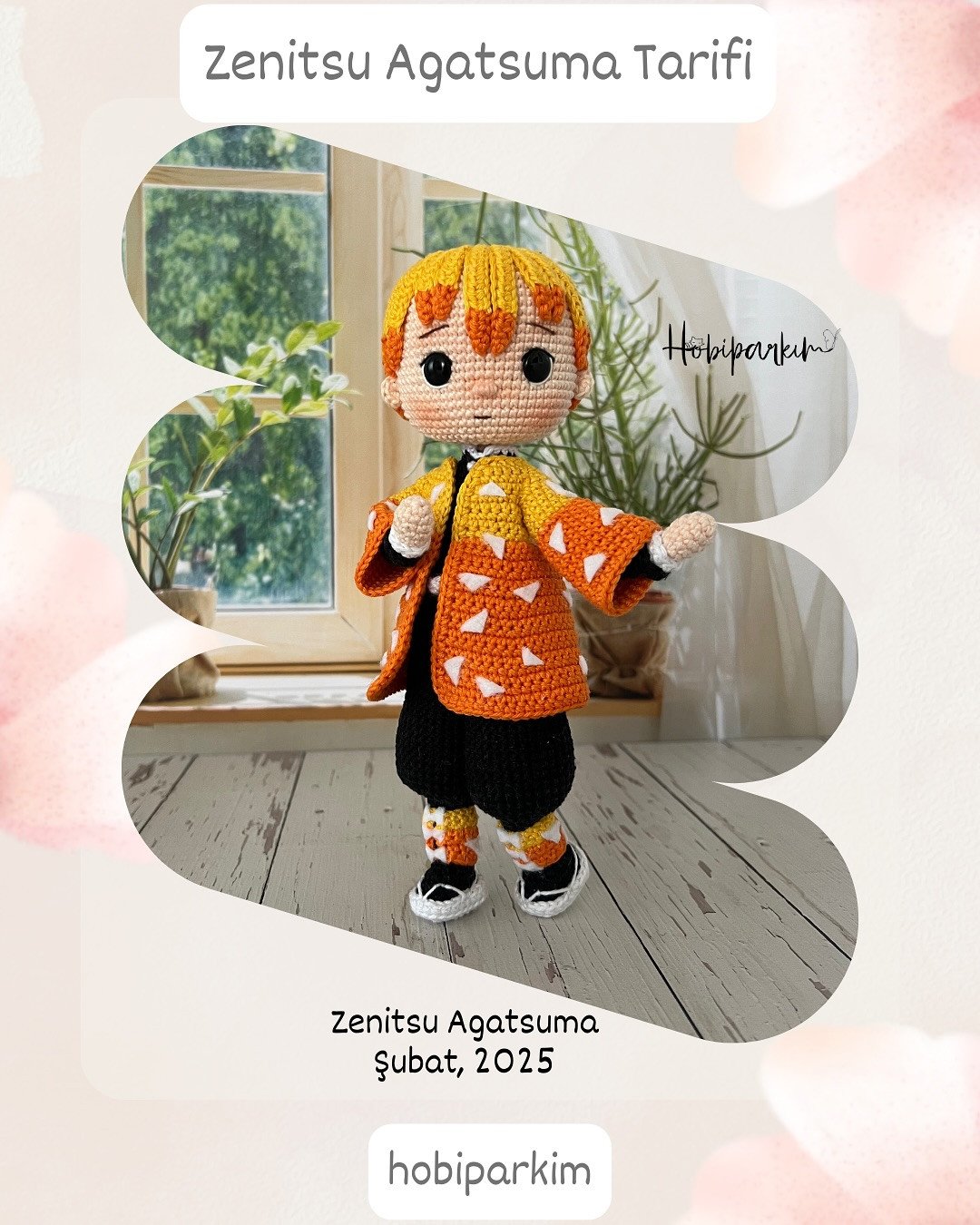 Zenitsu Agatsuma Amigurumi Şeması