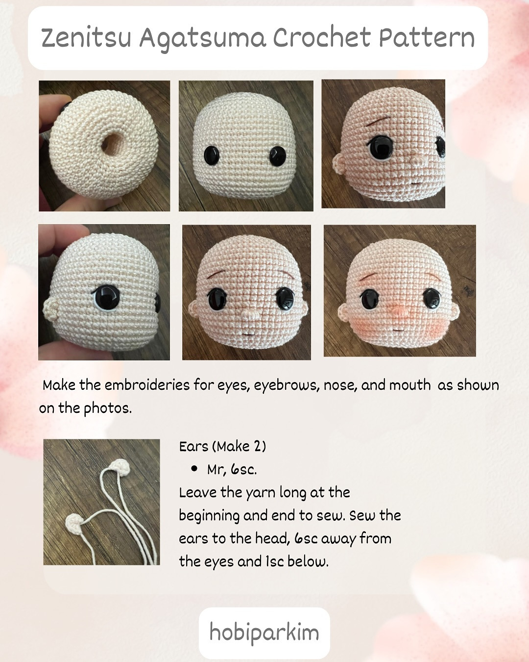 Zenitsu Agatsuma Amigurumi Şeması