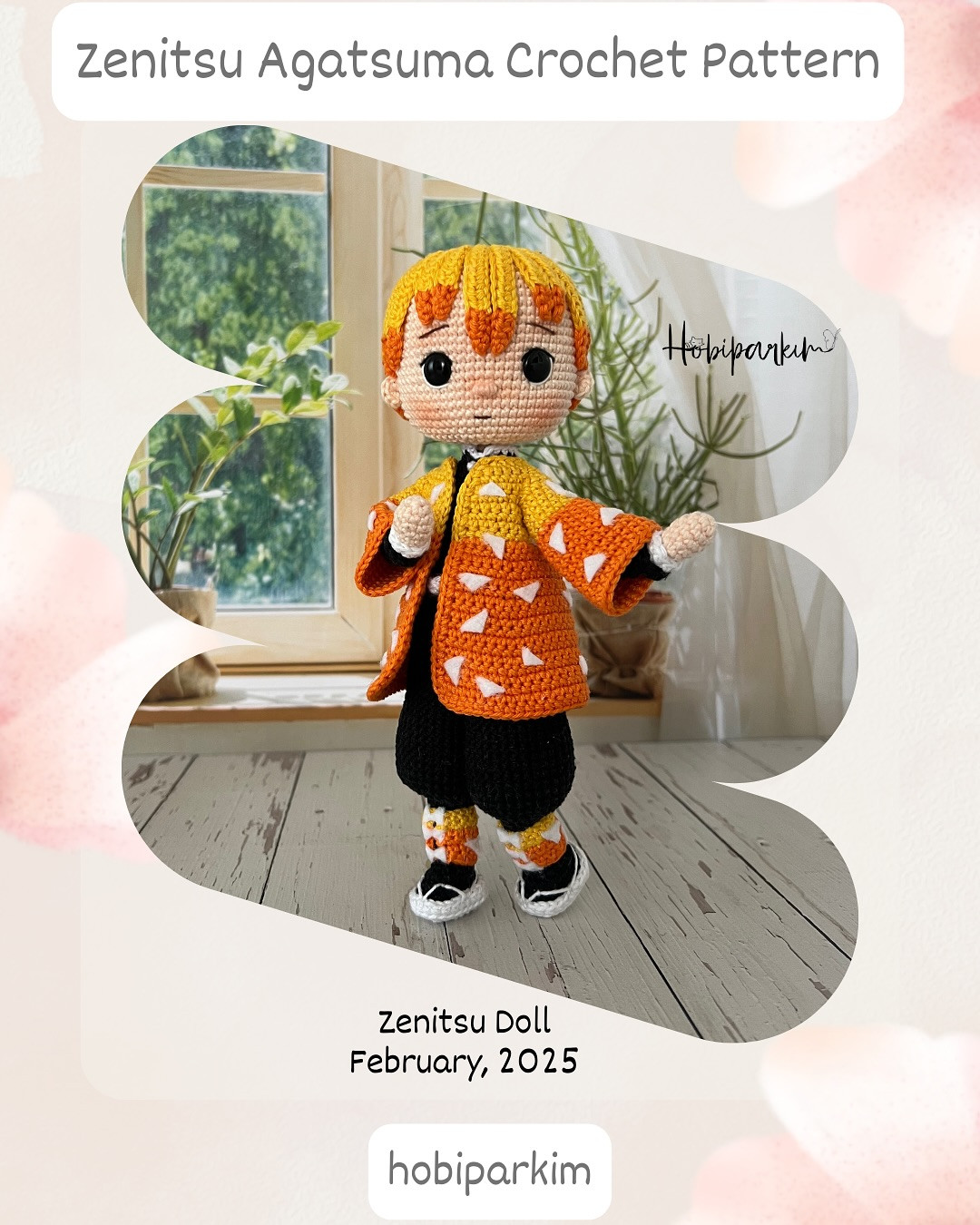 Zenitsu Agatsuma Amigurumi Şeması