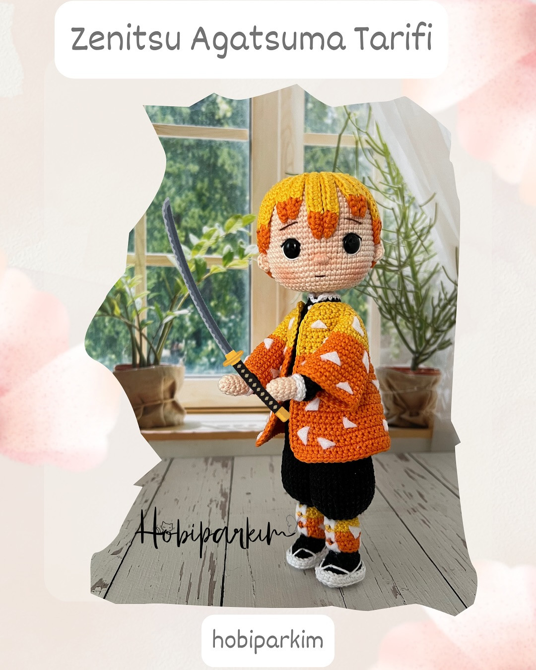 Zenitsu Agatsuma Amigurumi Şeması
