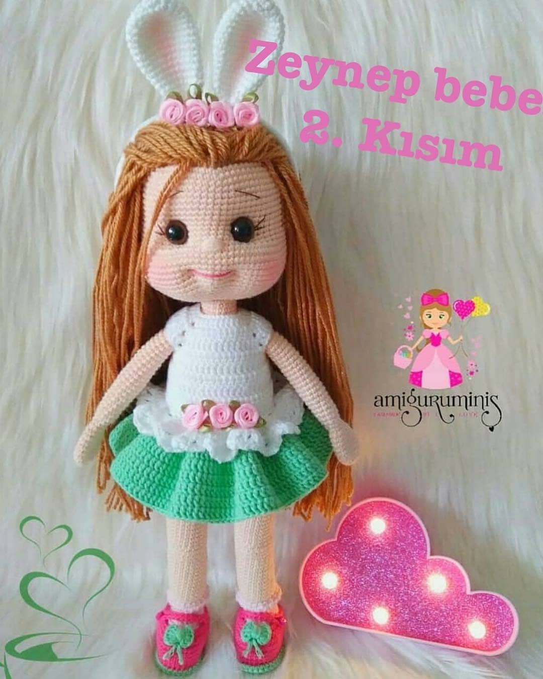 Zeynep Bebeğin ücretsiz amigurumi el işi şeması