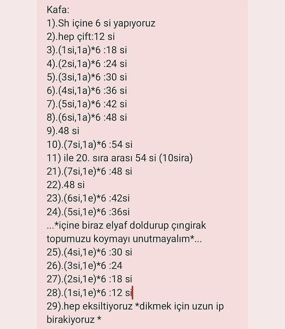 Zoe Tavşan Zili Tığ İşi Anlatımlı