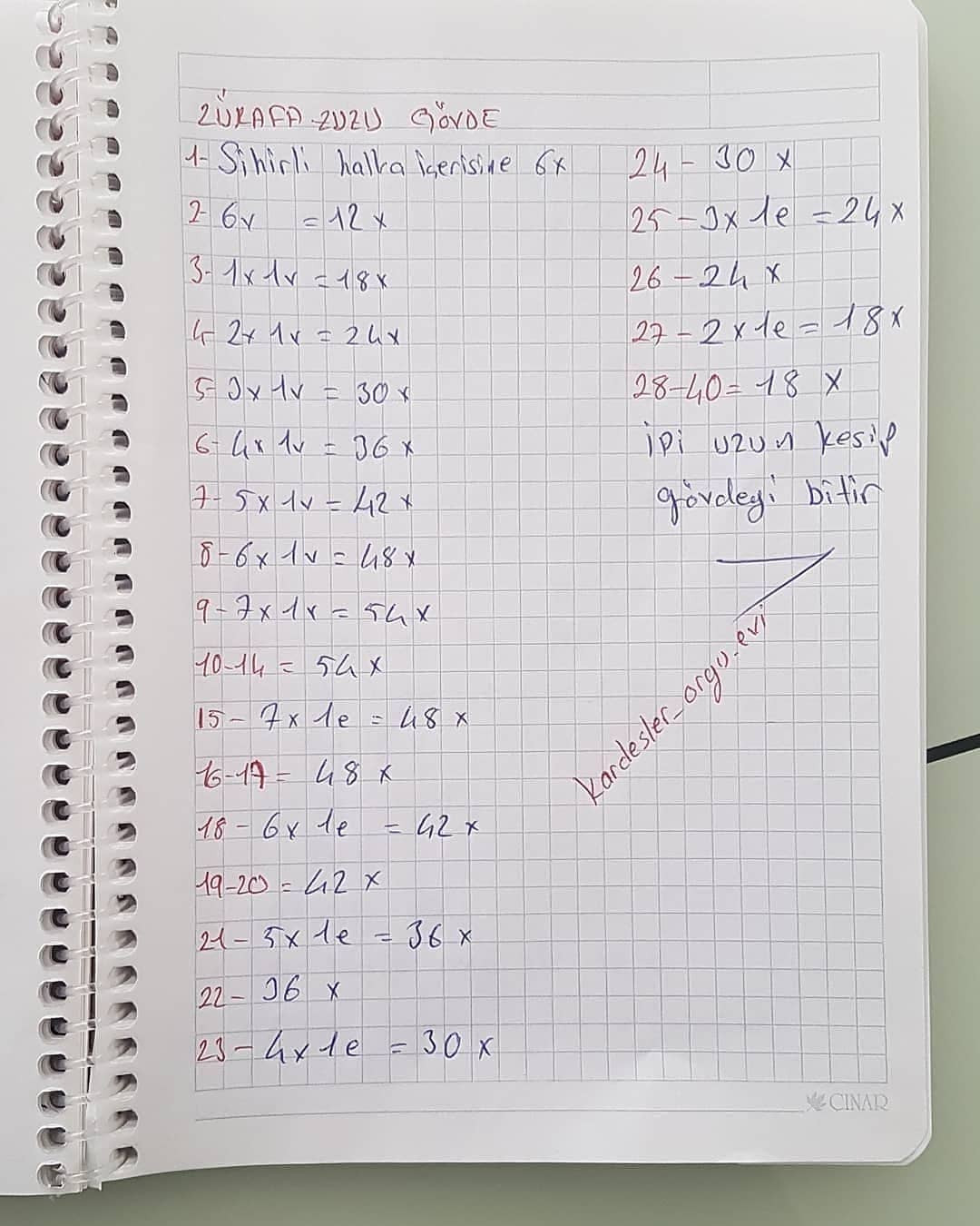 Zürafa Amigurumi Tığ İşi Tarifi