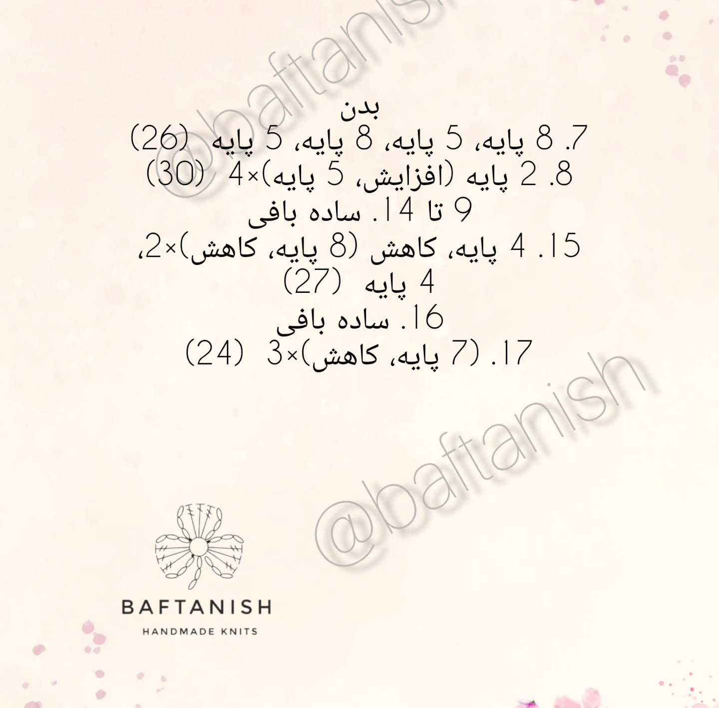 آموزش بافت عروسک بیسکوییت, طراحى عروسک بافتنی آدمک زنجبیلی