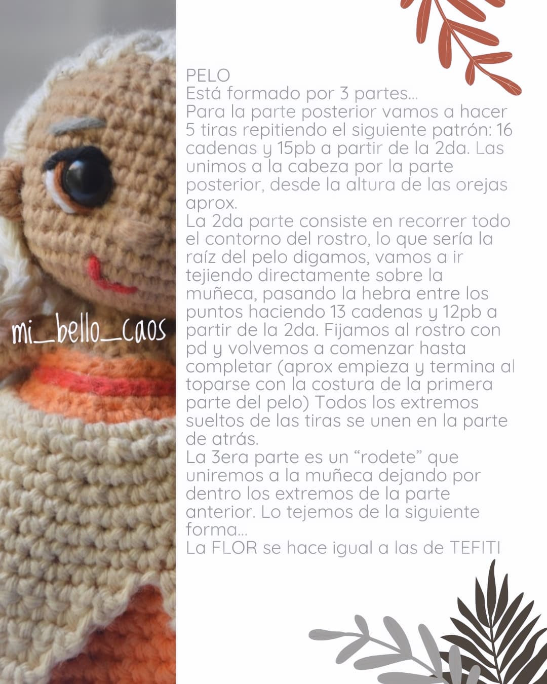 Abuela Tala amigurumi: Patrón gratis