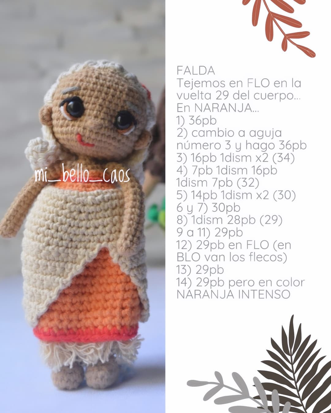 Abuela Tala amigurumi: Patrón gratis