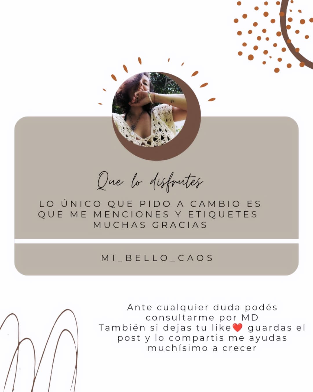 Abuela Tala amigurumi: Patrón gratis