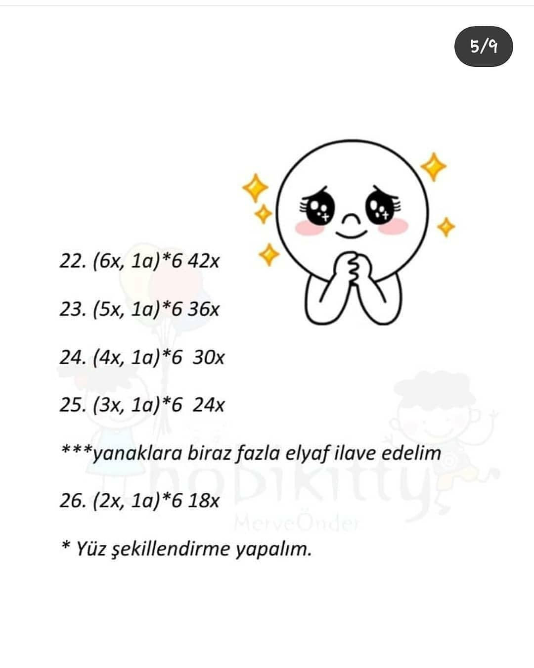 Afacan Bebek Amigurumi Tığ İşi Tarifi