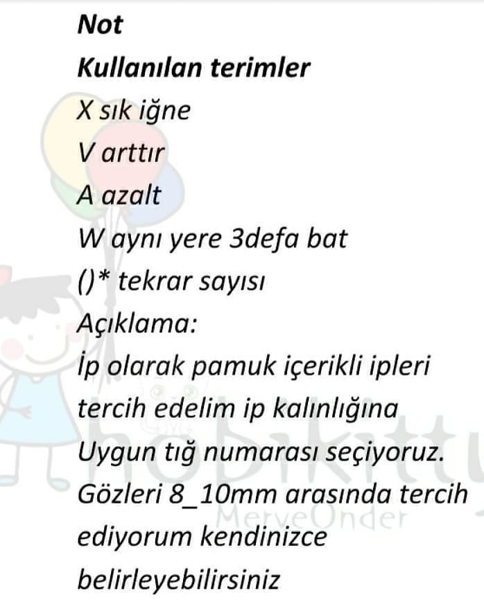 Afacan Bebek Amigurumi Tığ İşi Tarifi