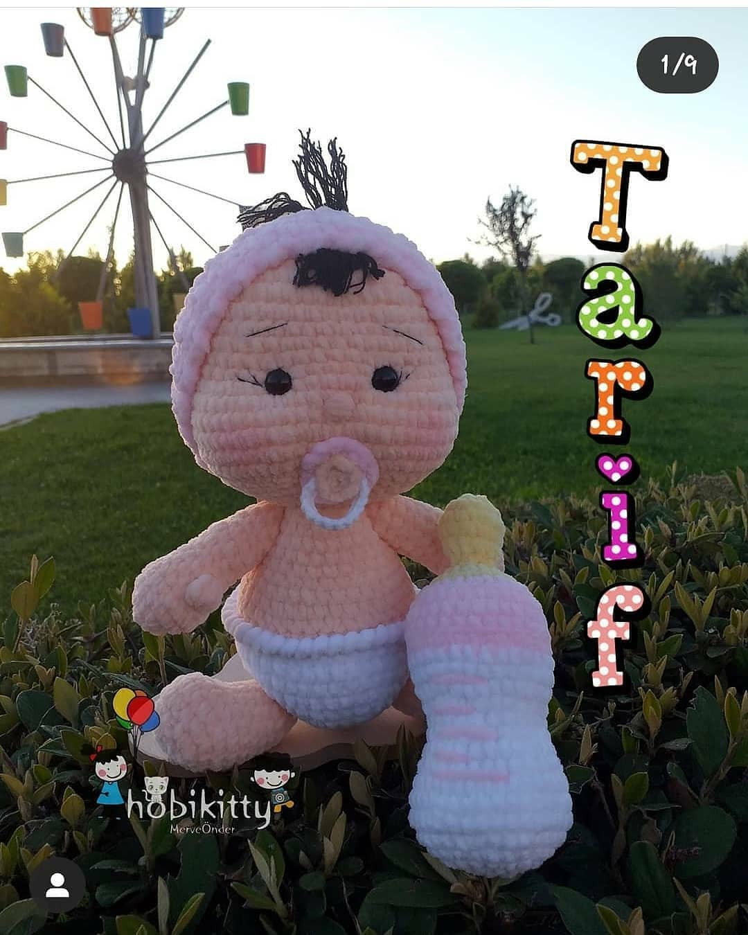 Afacan Bebek Amigurumi Tığ İşi Tarifi