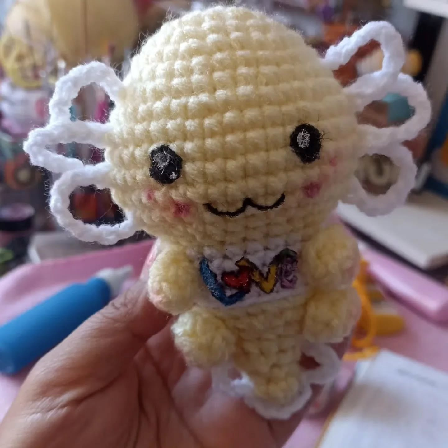 Ajolte amigurumi: patrón gratuito para tejer