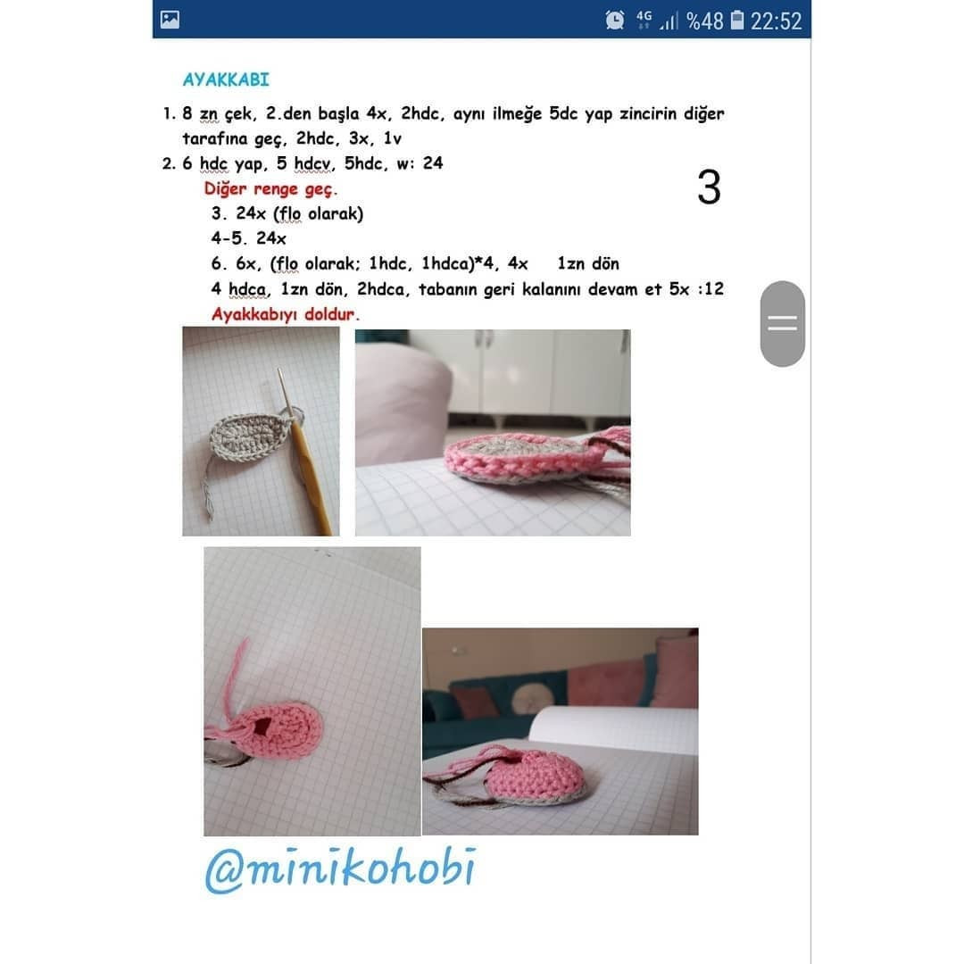 Amigurumi Bebek Şeması: Ücretsiz Desen