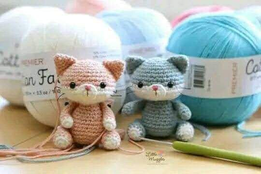 Amigurumi Cat Crochet Pattern Chart