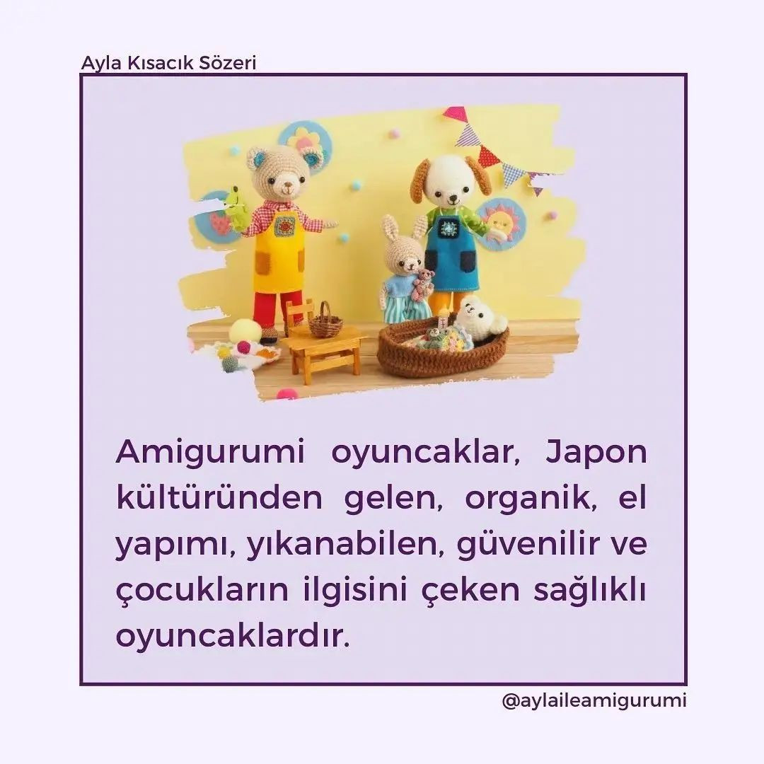 Amigurumi Oyuncak Şeması
