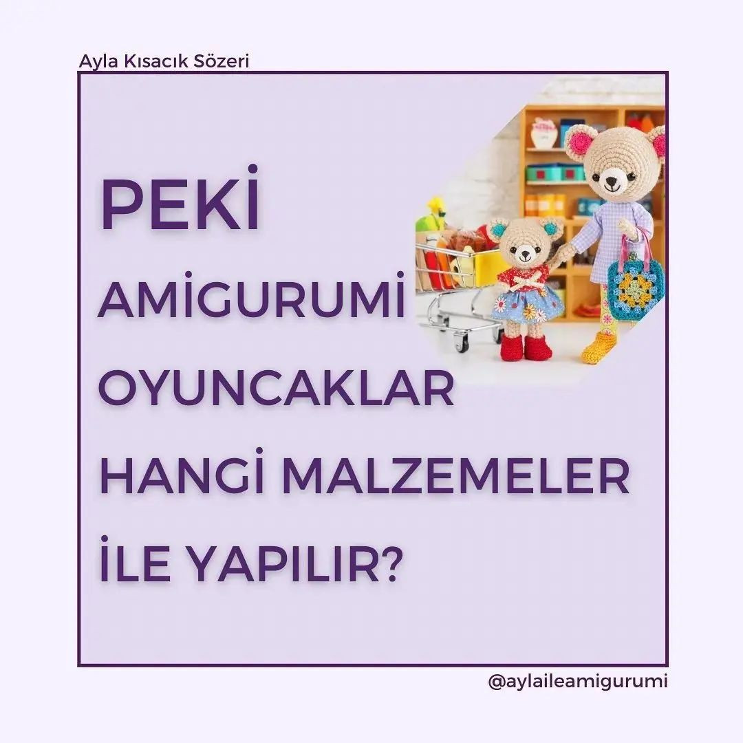 Amigurumi Oyuncak Şeması