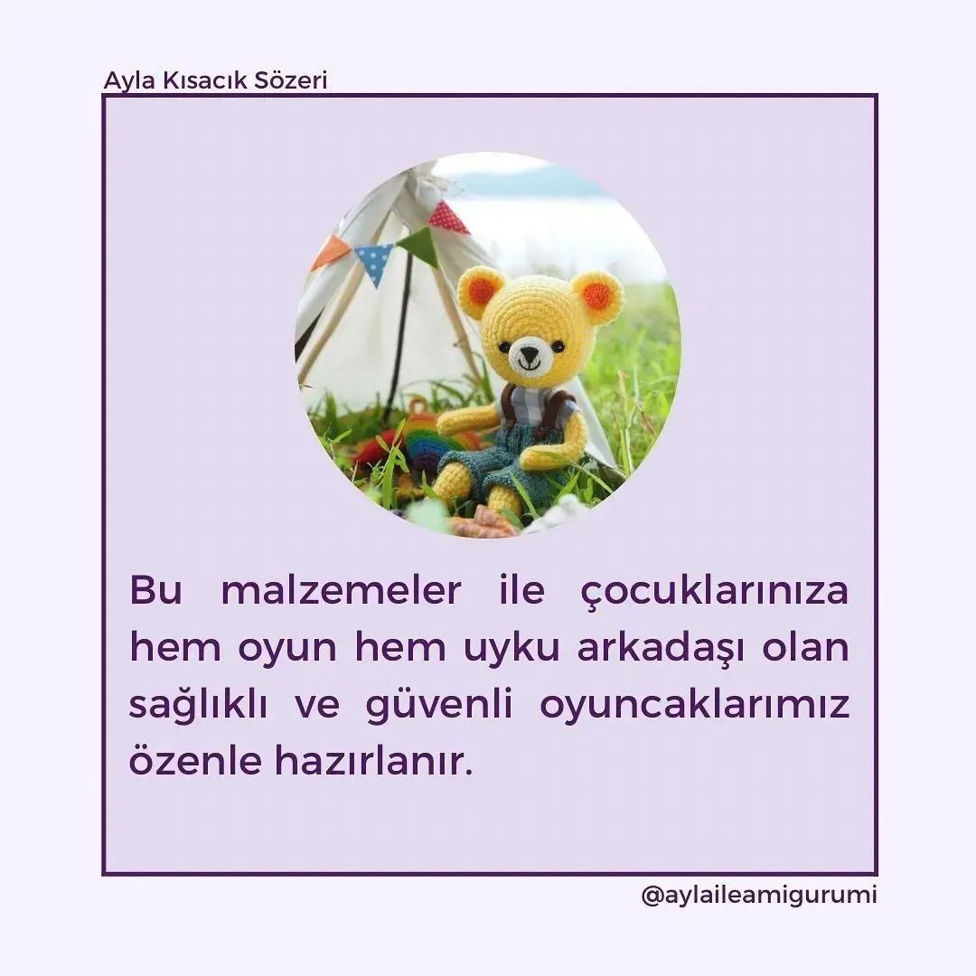 Amigurumi Oyuncak Şeması