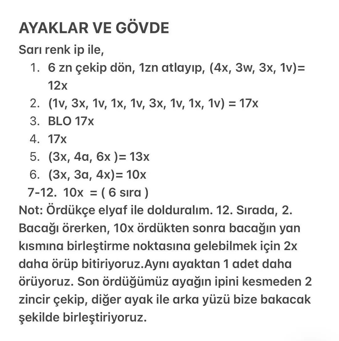 ARI TARİFİ: Sevimli Örme Arı Yapımı