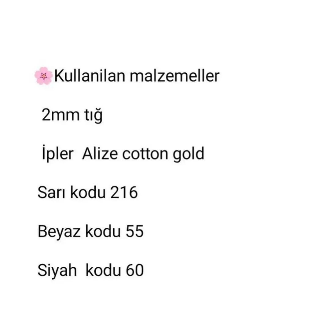 Arı ve Papatya Anahtarlık Örgü Şeması