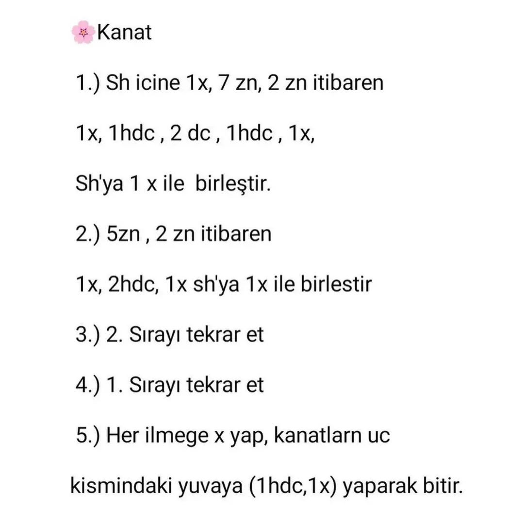 Arı ve Papatya Anahtarlık Örgü Şeması